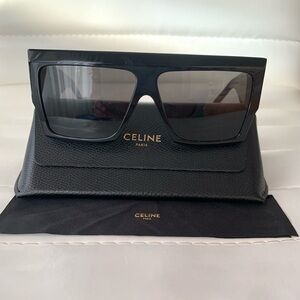 Celine Flat Top Square Sunglasses 60mm